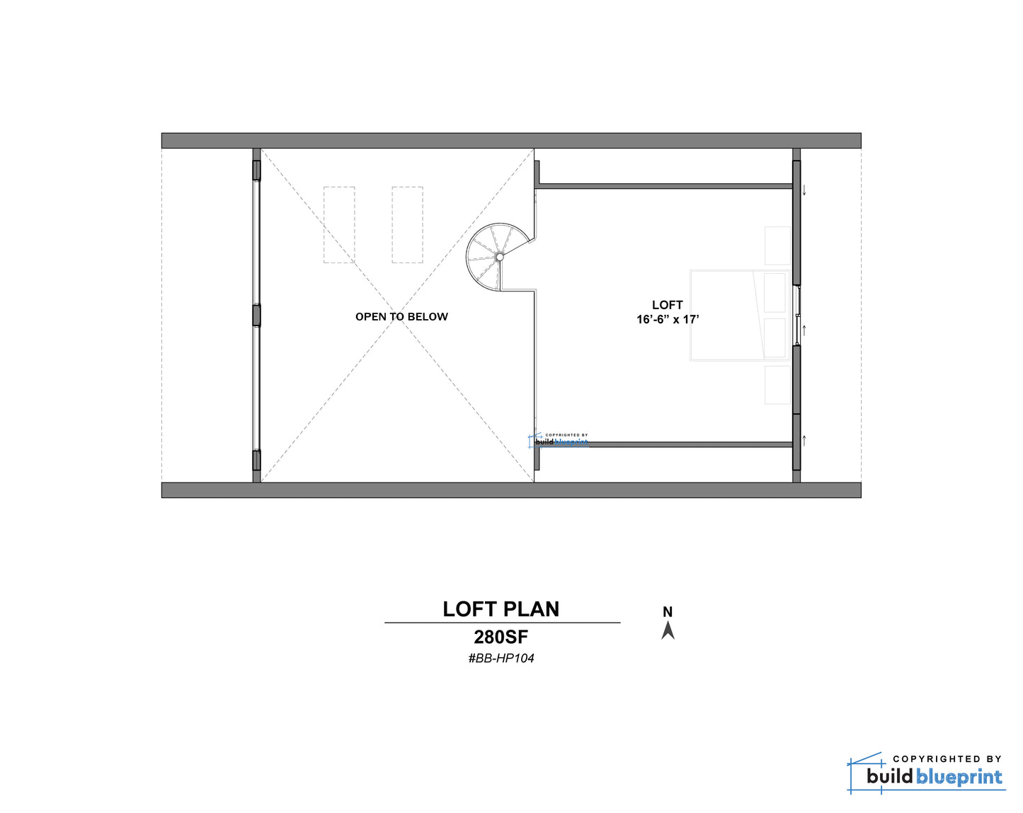 24' x 36' Nordic A-Frame House Architectural Plans