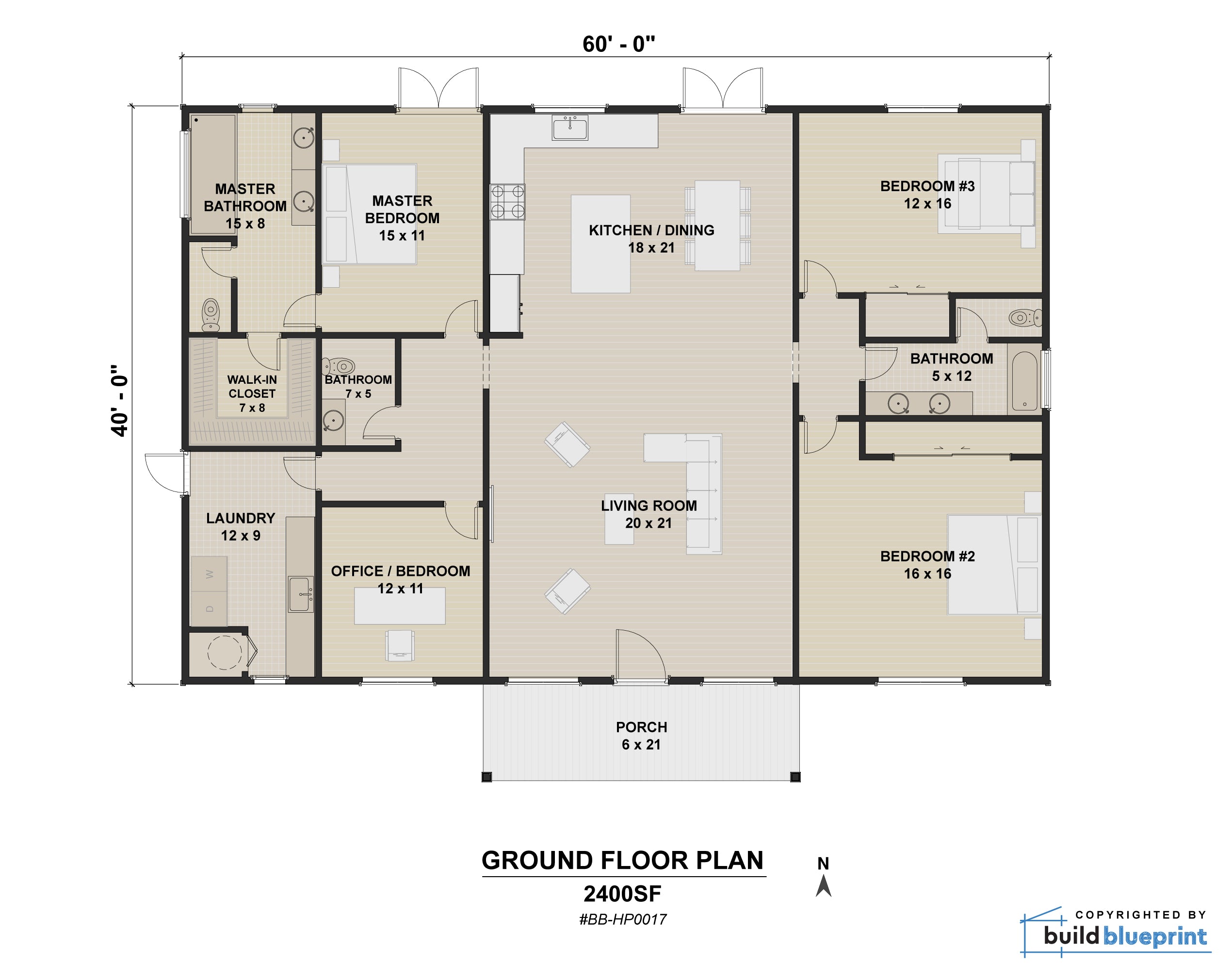 40 X 60 Modern House Architectural Plans Build Blueprint 40-x-60-modern-house-architectural-plans-build-blueprint