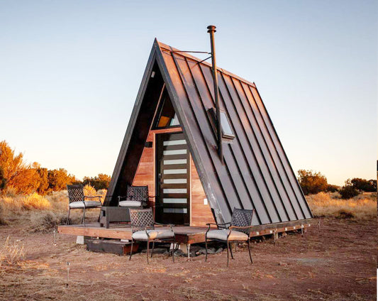 12' x 18' Tiny A-Frame Cabin DIY Plans