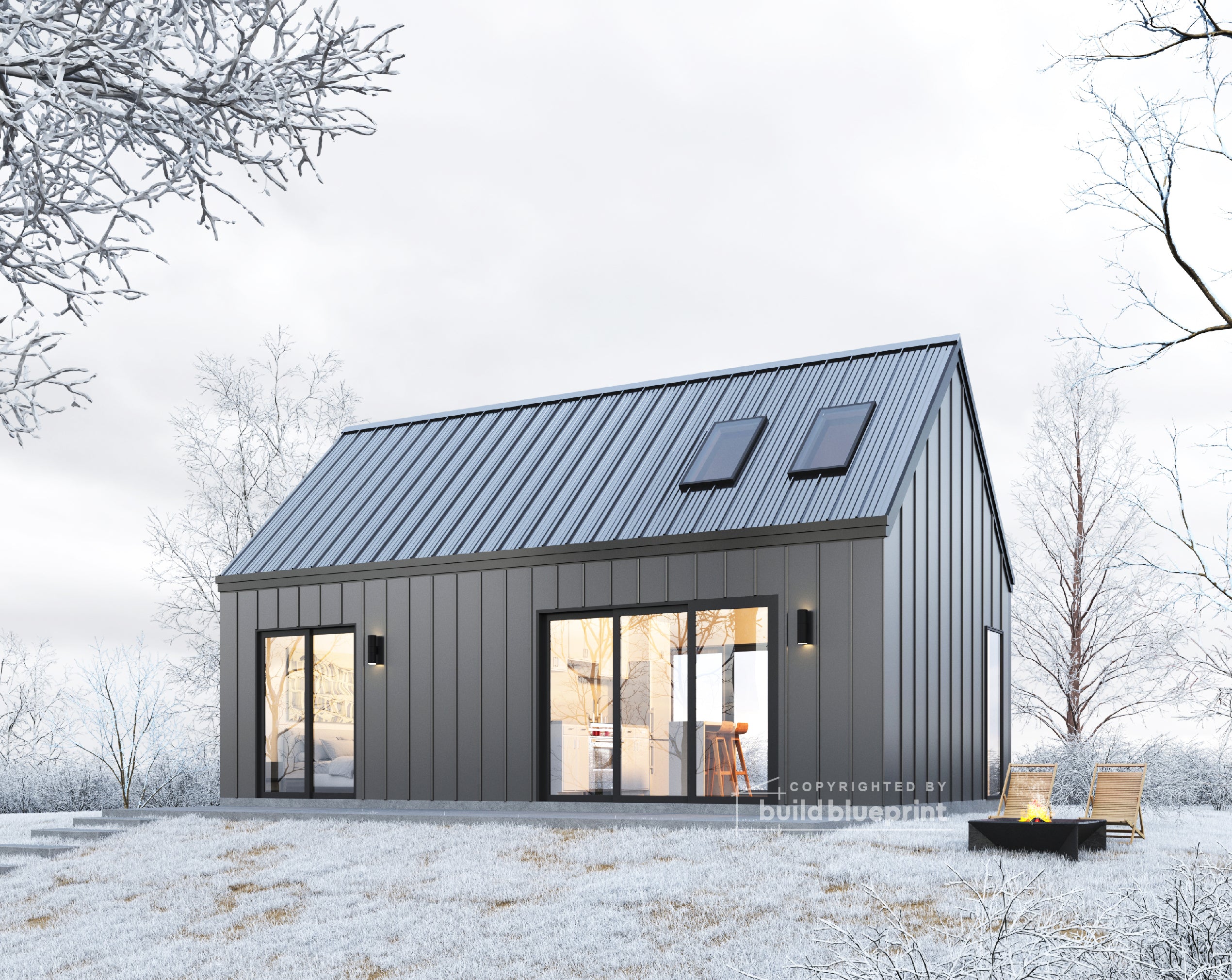 Cabin Barn Homes Lofted Cabin | Maco Structures And Trailers