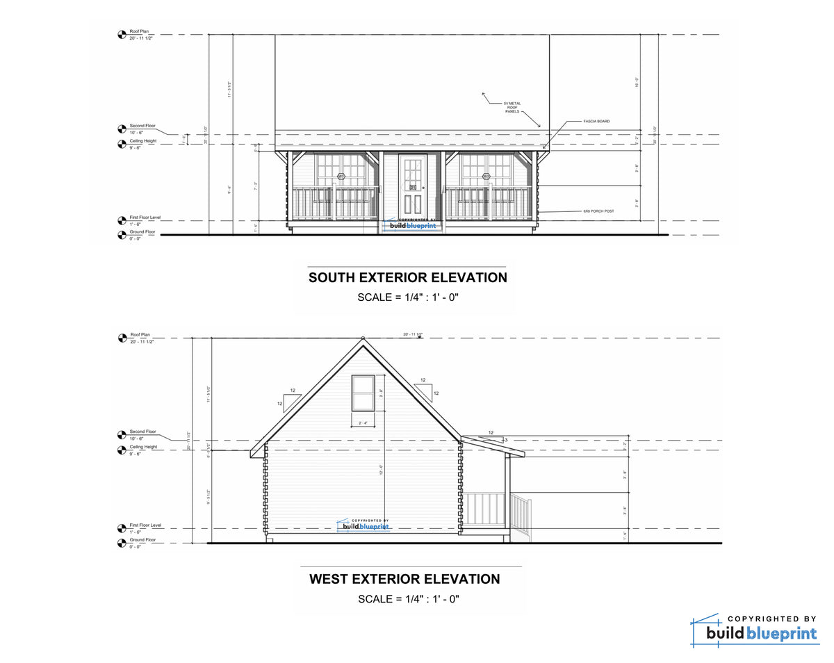 Adirondack Cabin Floor Plans