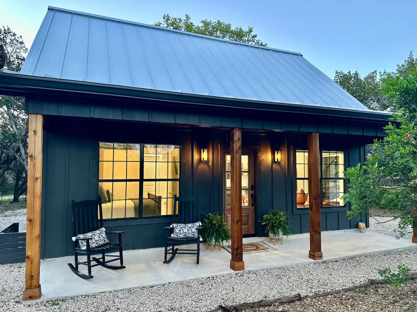 20' x 26' Farmhouse Cabin Architectural Plans