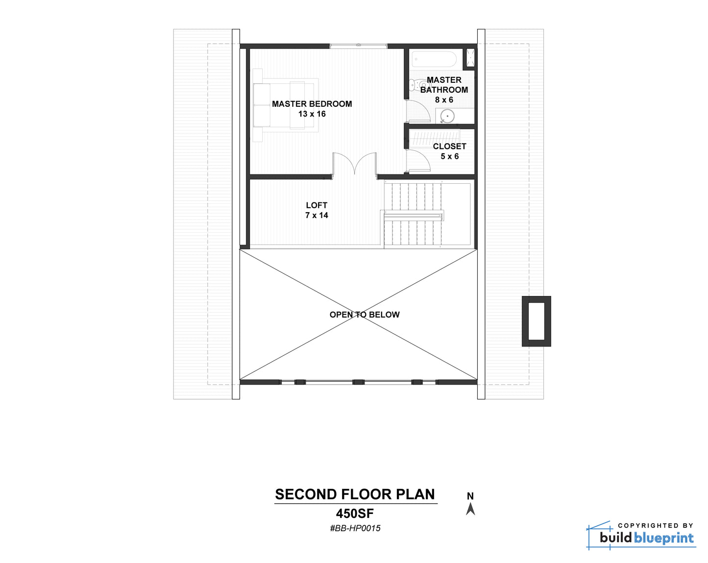 35' x 35' Modern Lake House Architectural Plans